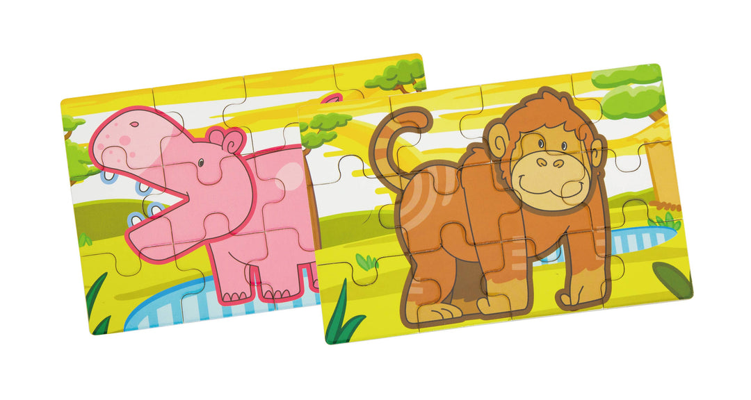 4 in 1 Puzzle Box - Jungle
