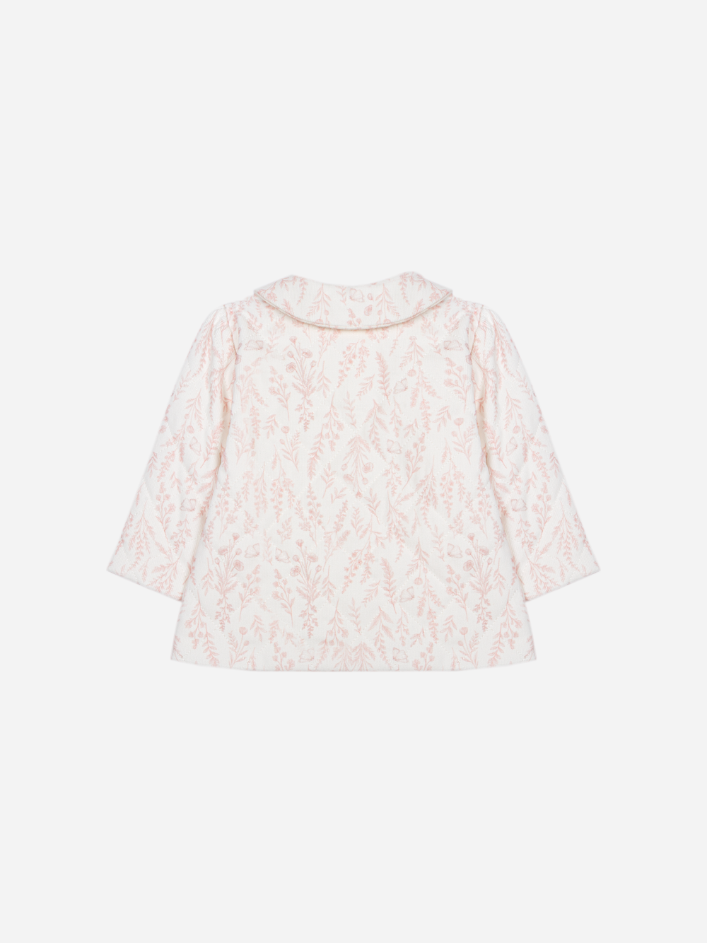 Patachou baby coat ecru floral print - view 2