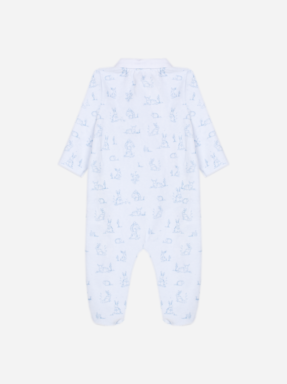 Patachou babygrow blue indigo print - view 2