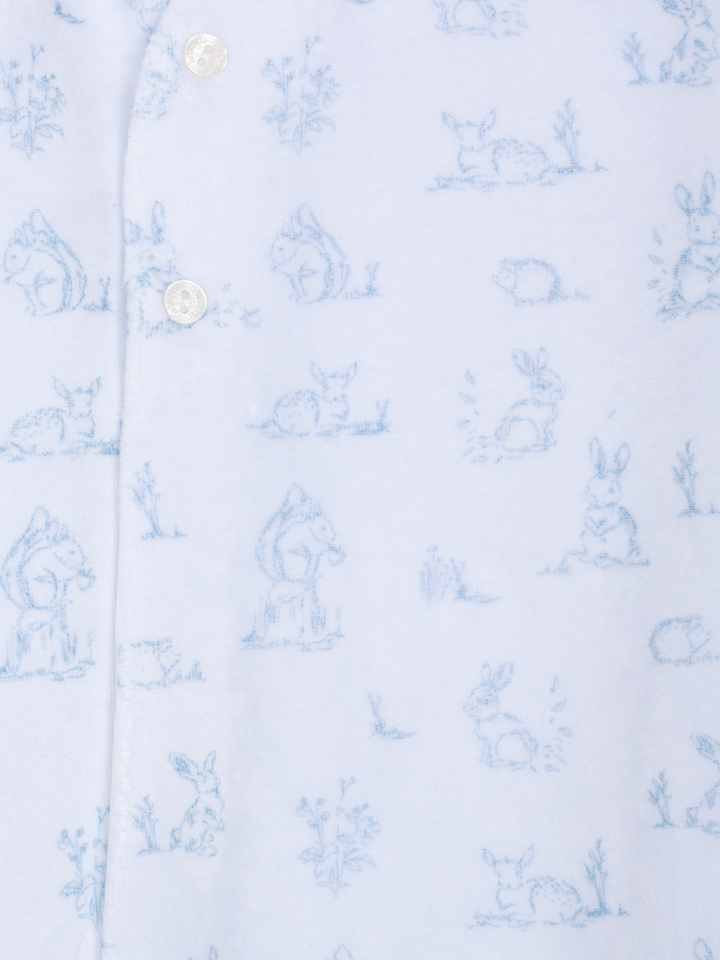 Patachou babygrow blue indigo print - view 3