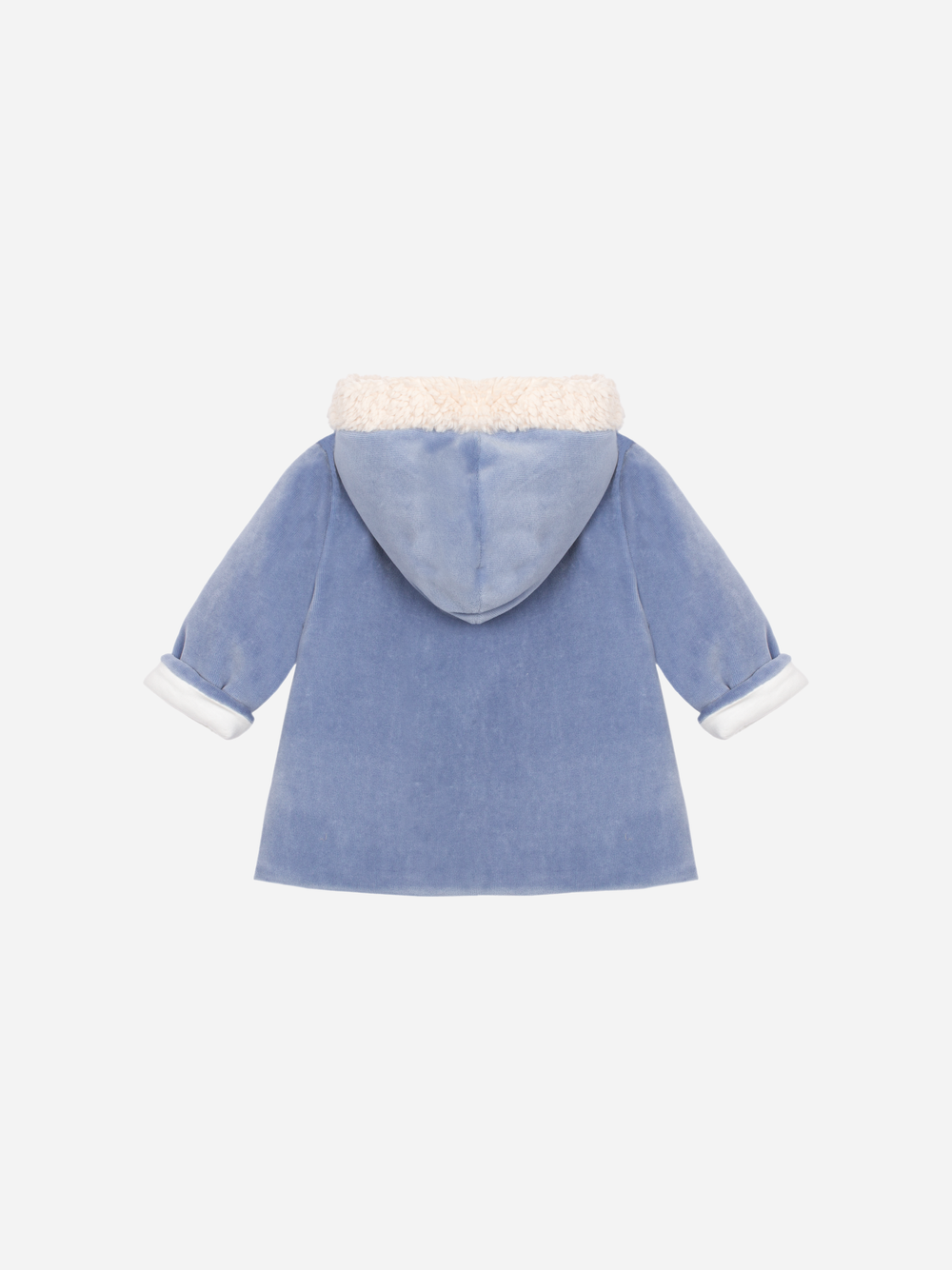 Patachou baby coat blue indigo - view 2