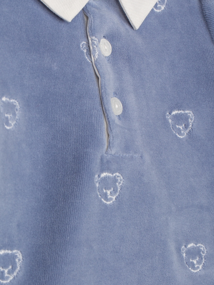 Patachou baby set blue indigo - view 3