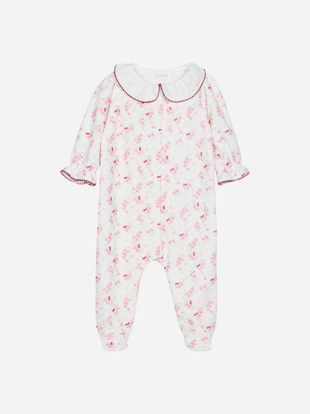 Patachou babygrow cherry print - front