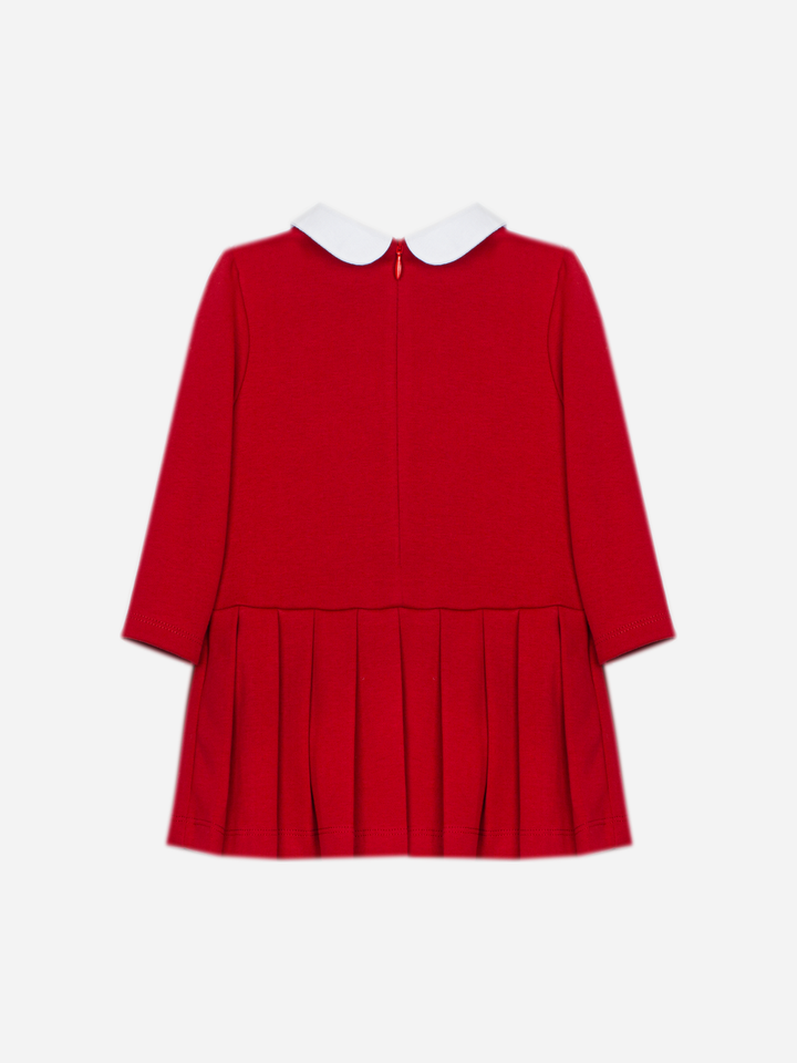 Patachou girl dress red - view 2