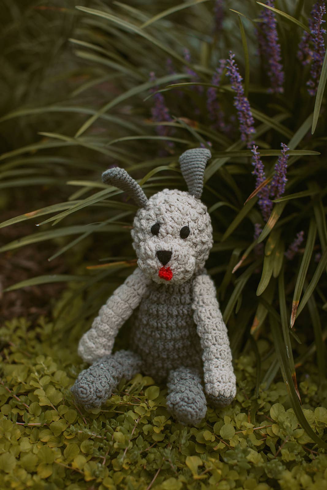 Crochet Baby Toy Sheepadoodle rattle
