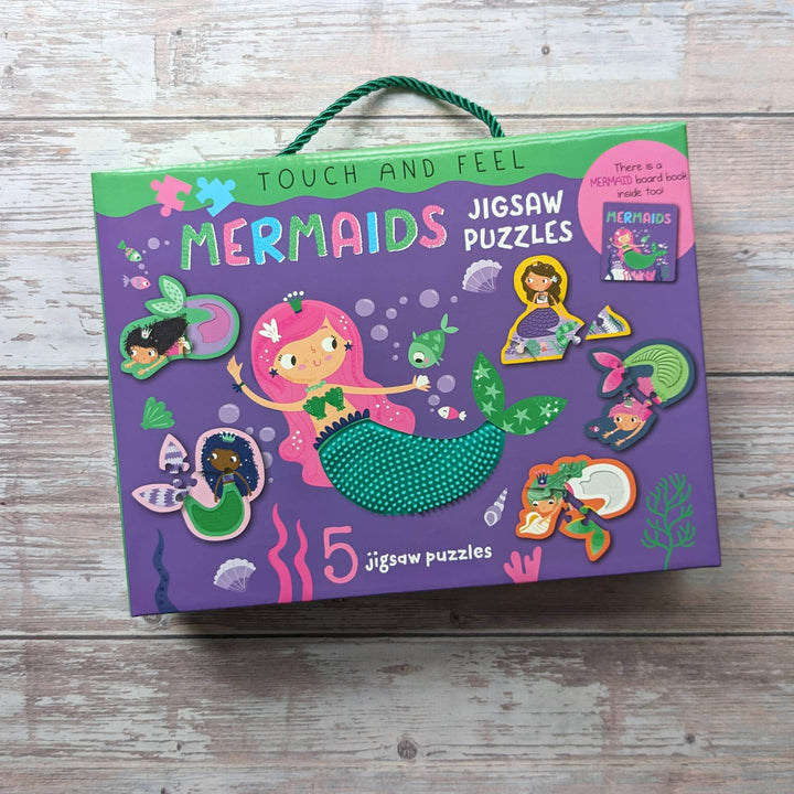 Touch & Feel Mermaid Puzzle – Sensory Jigsaw for Kids