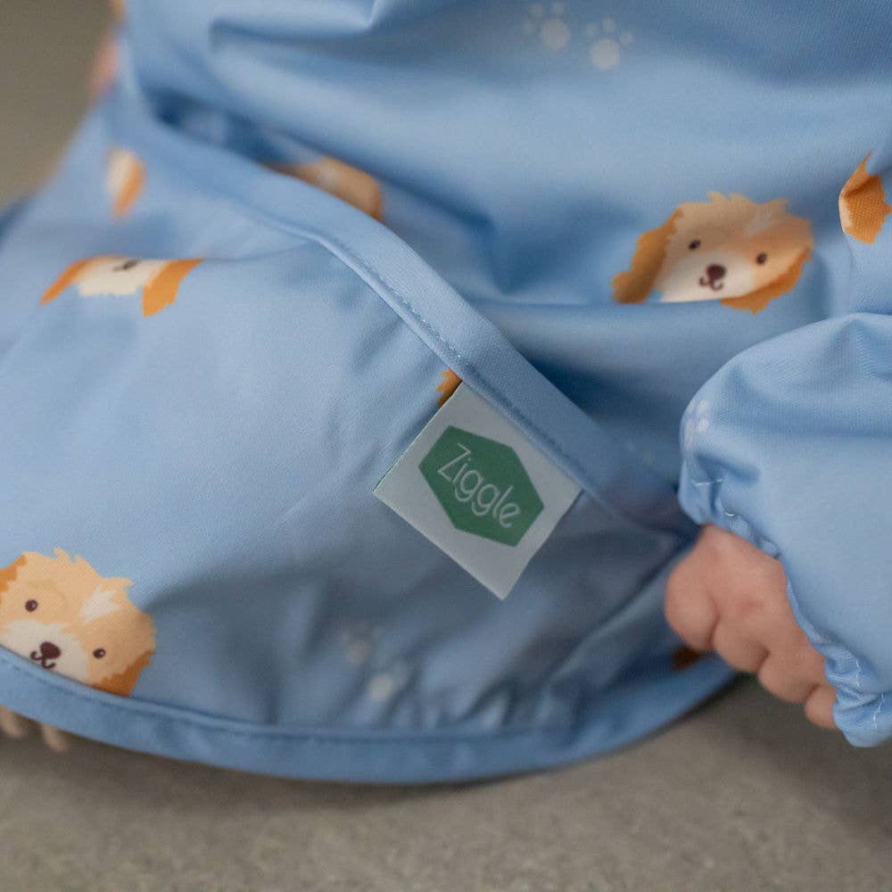 Coverall Puppy Feeding Bib