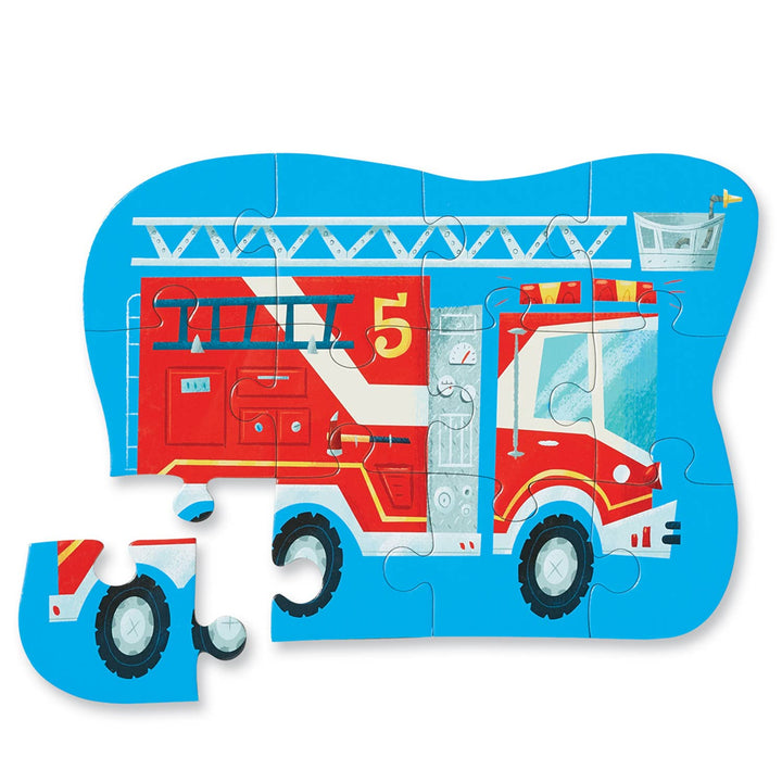 Crocodile Creek 12 piece Puzzle Fire Truck