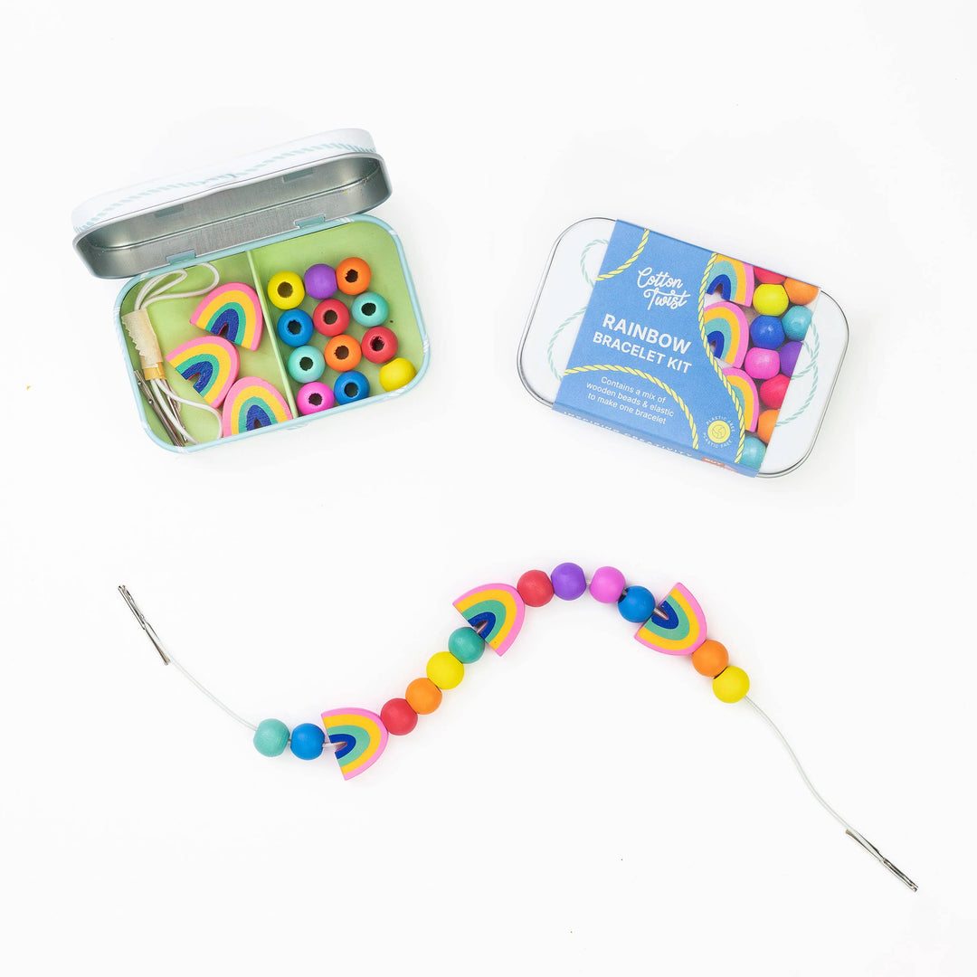 Cotton Twist rainbow bracelet making kit, image 10