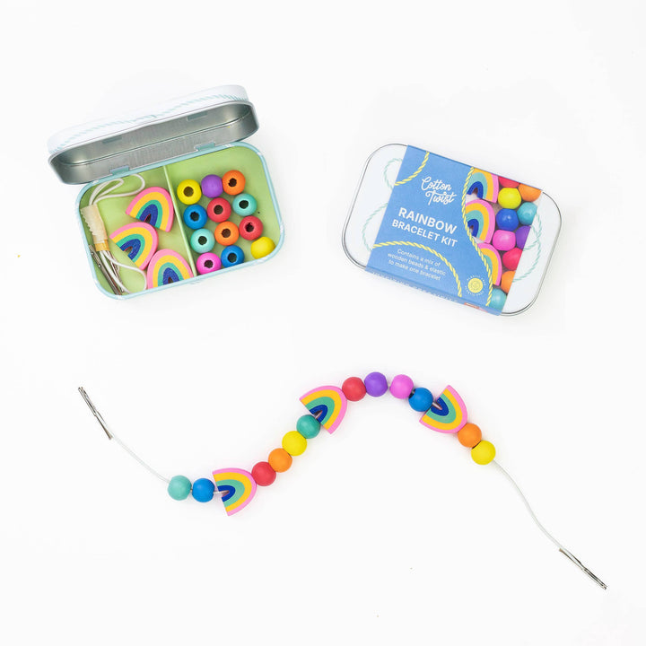 Cotton Twist rainbow bracelet making kit, image 10
