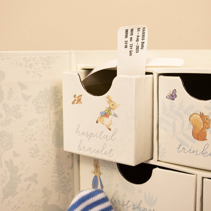 My Little Keepsake Memory Box – Beatrix Potter Peter Rabbit Baby Memento Box