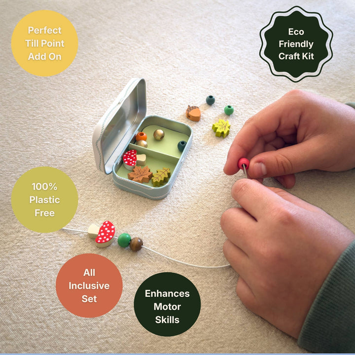 Cotton Twist forest bracelet making kit, image 5