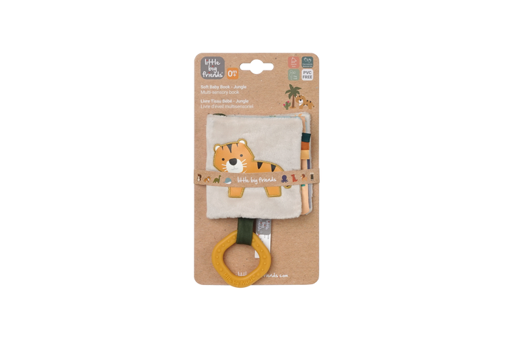 Little Big Friends Jungle Soft Baby Book