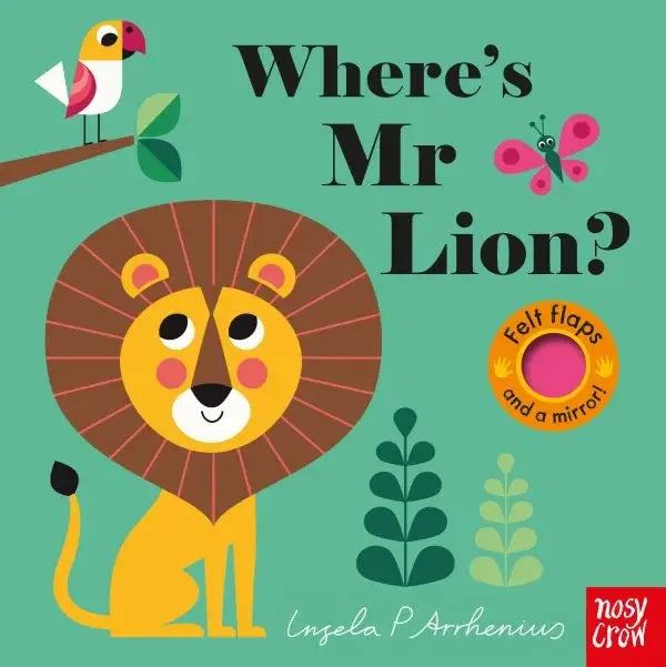 Felt Flaps: Where's Mr Lion? (Buggy Book)
