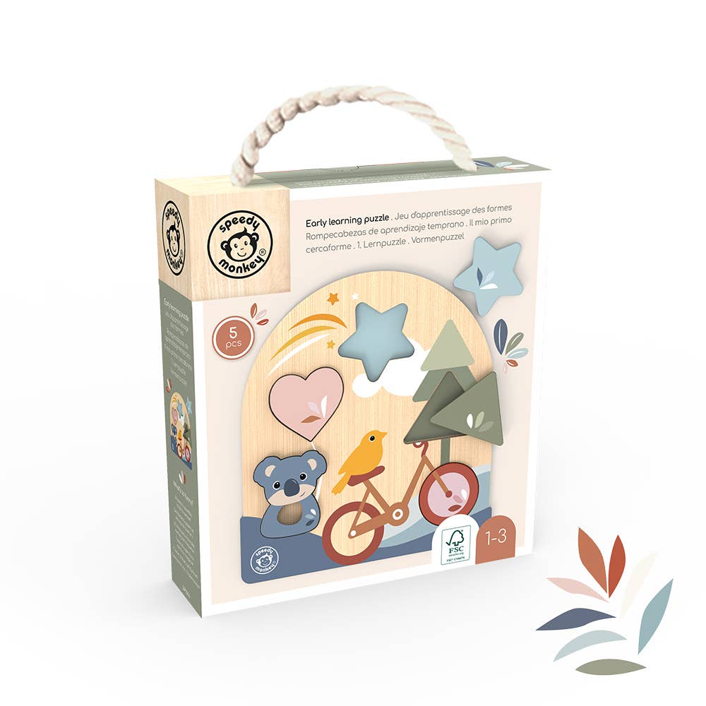 Speedy Monkey Early learning puzzle