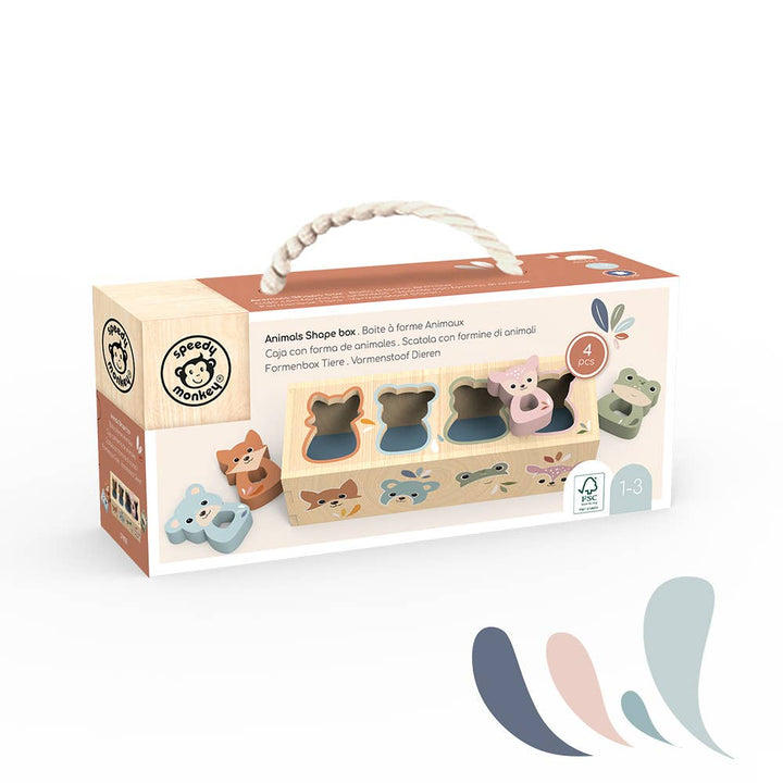 Speedy Monkey Shape box