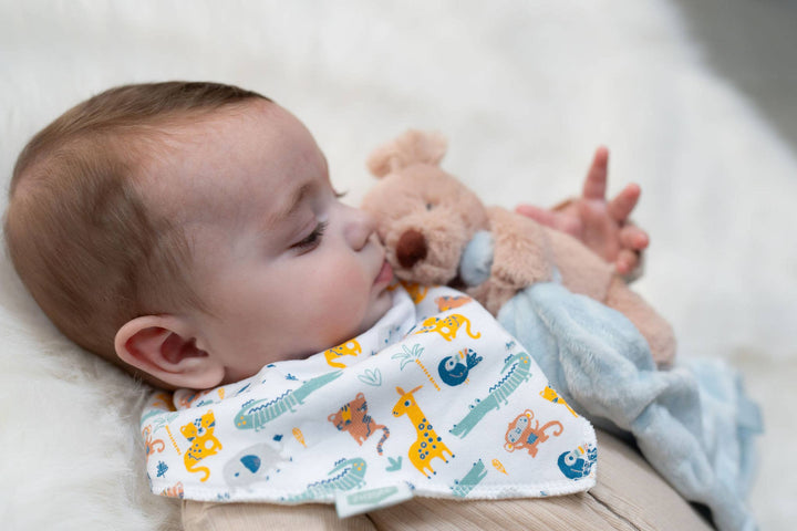 Savanna Animals Bib Set