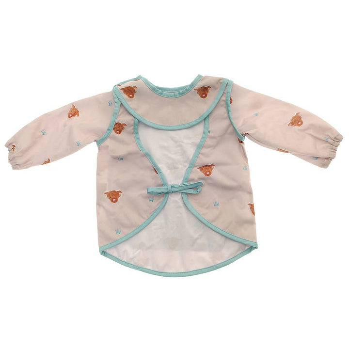 Coverall Feeding Bib Highland Cow