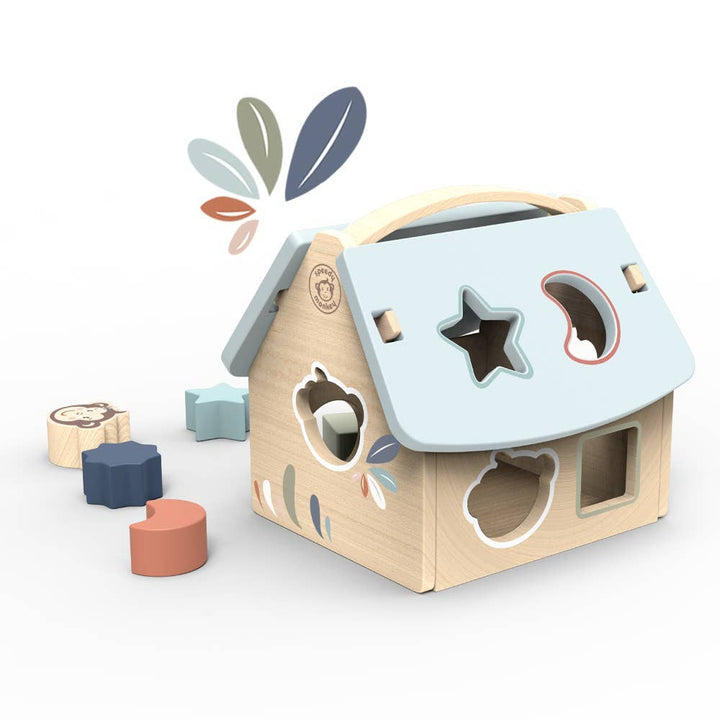 House Shape Sorter with 8 Blocks