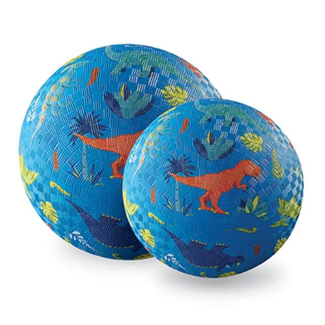 Crocodile Creek 7" Playball/Dinosaur Blue