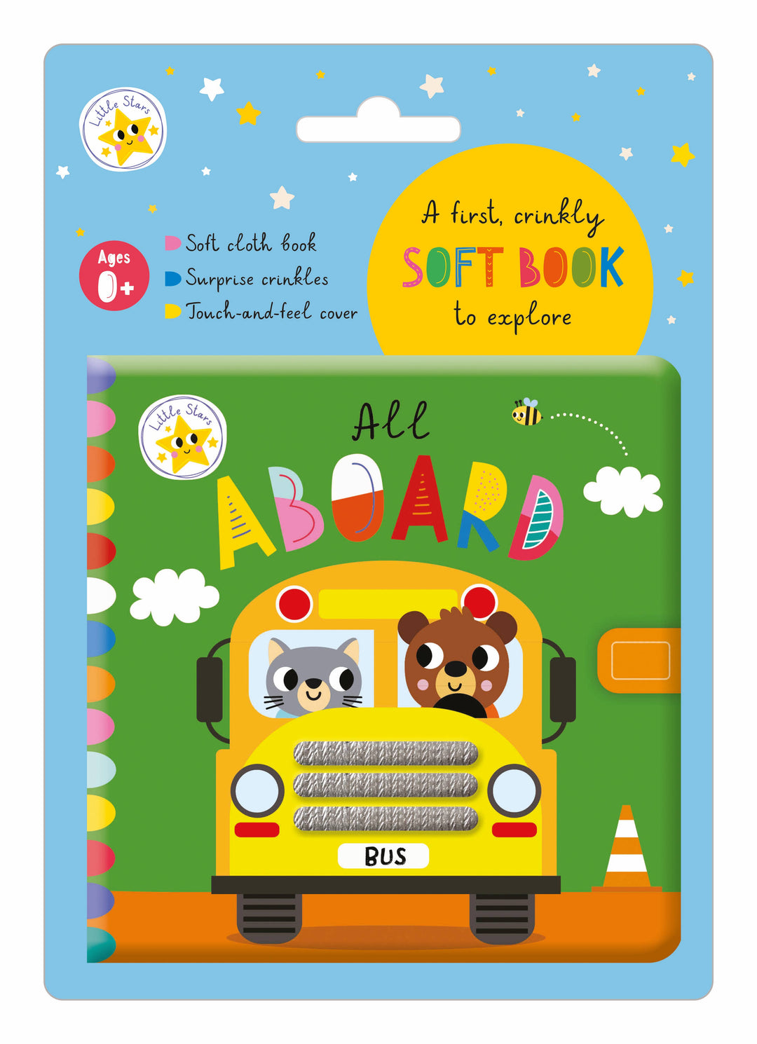 Little Stars All Aboard Soft Cloth Book
