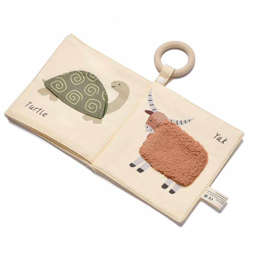 Baby Cloth Book - Animals