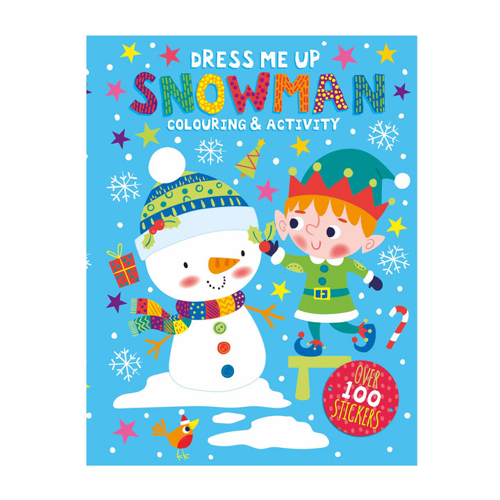 Dress Me Up Colouring & Activity Book – Snowman