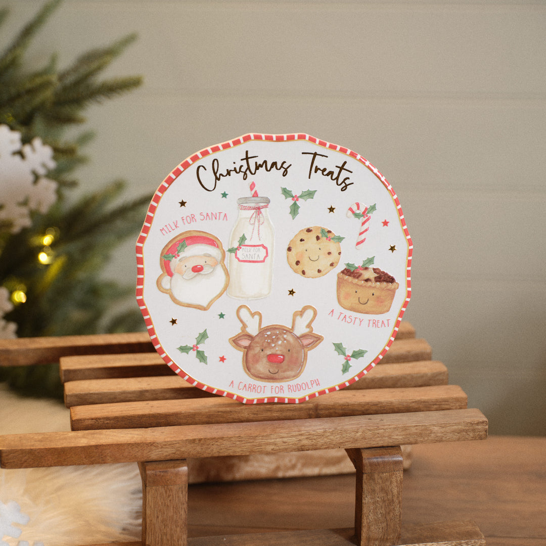 Santa's Magical Festive Feast Christmas Eve treat trivet