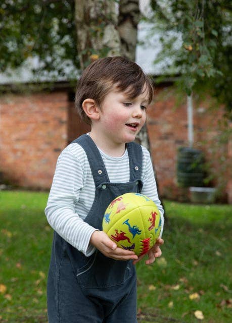 Crocodile Creek Soft Football / Rugby Style Ball Dinosaur
