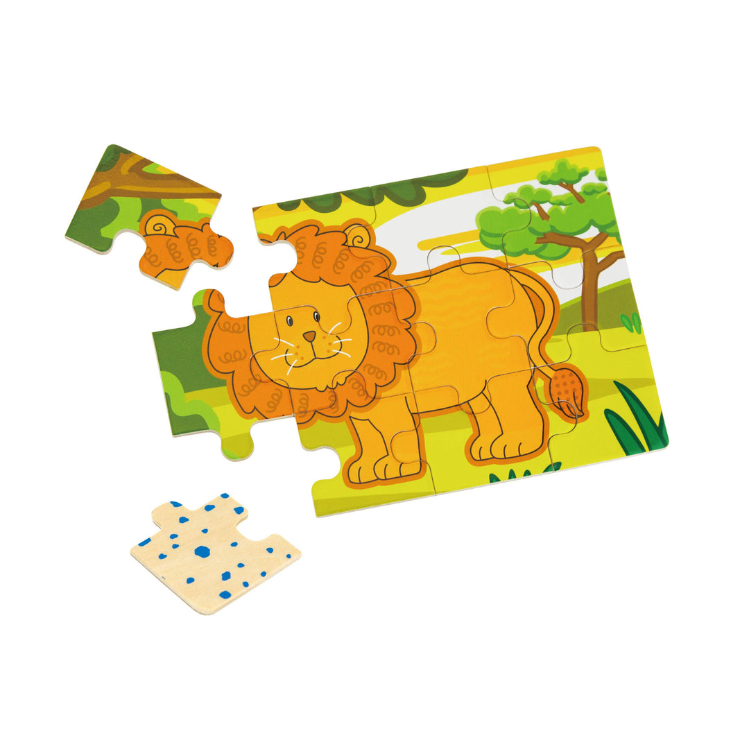 4 in 1 Puzzle Box - Jungle