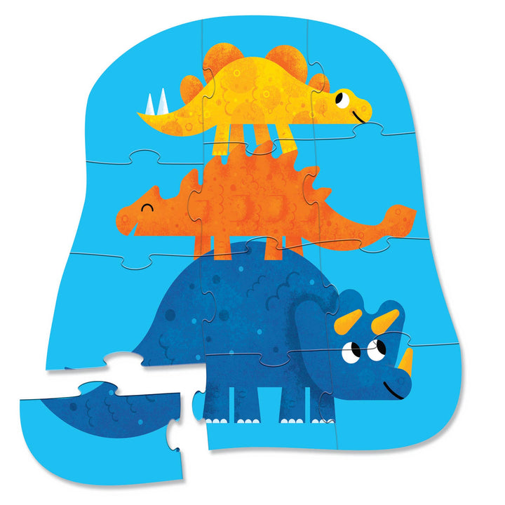Crocodile Creek 12 Piece Puzzle Dino Friends