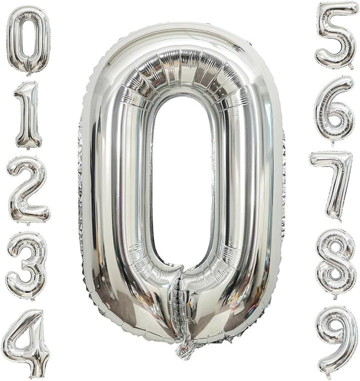 34 inch Helium Foil Number Balloons - collection only