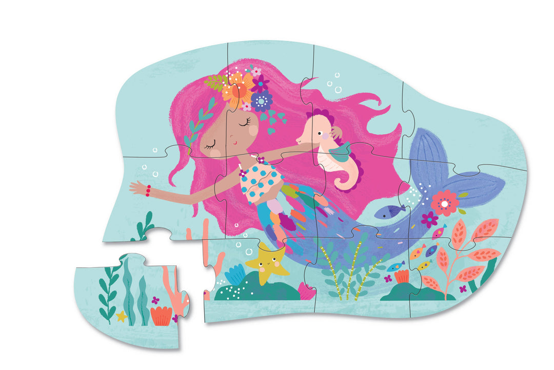 Crocodile Creek Mermaid Dreams 12-piece mini puzzle - image 2