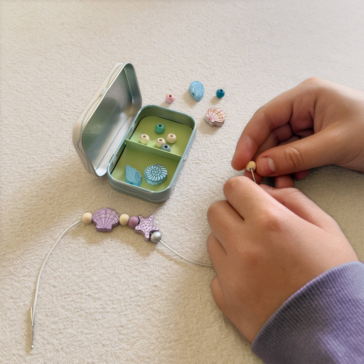 Cotton Twist seashell bracelet making kit, image 7