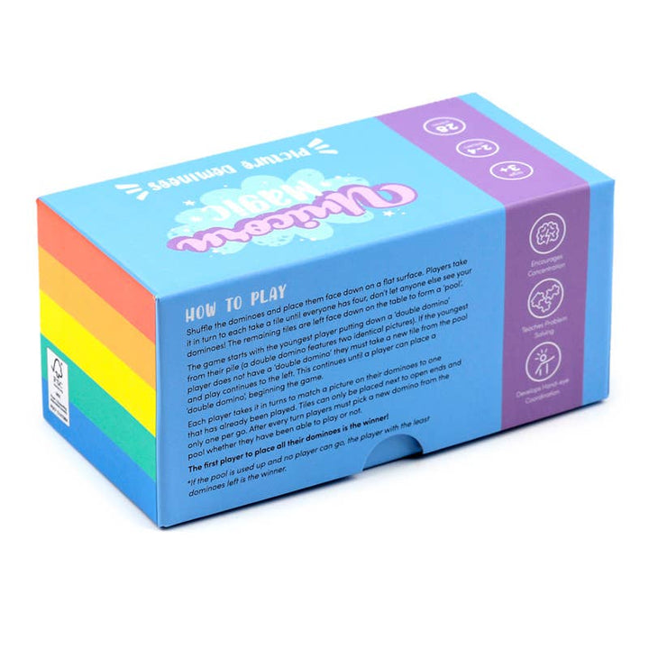 Unicorn Dominoes Set – Magical Game for Kids