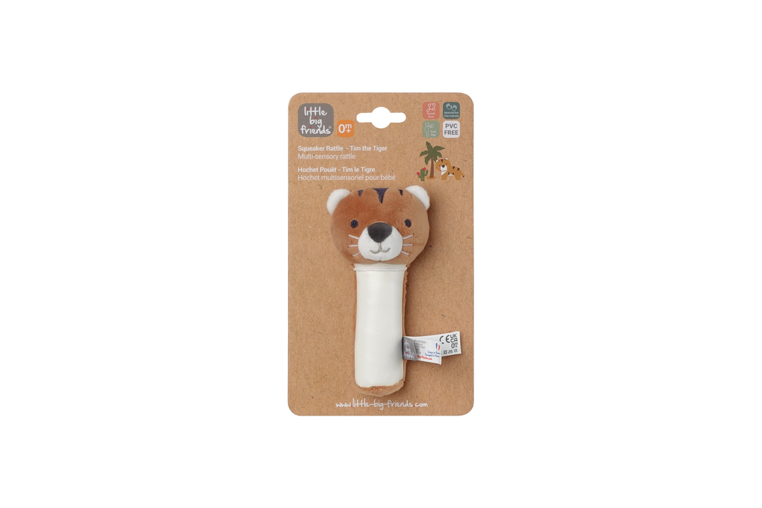 Little Big Friends Tiger Squeaker