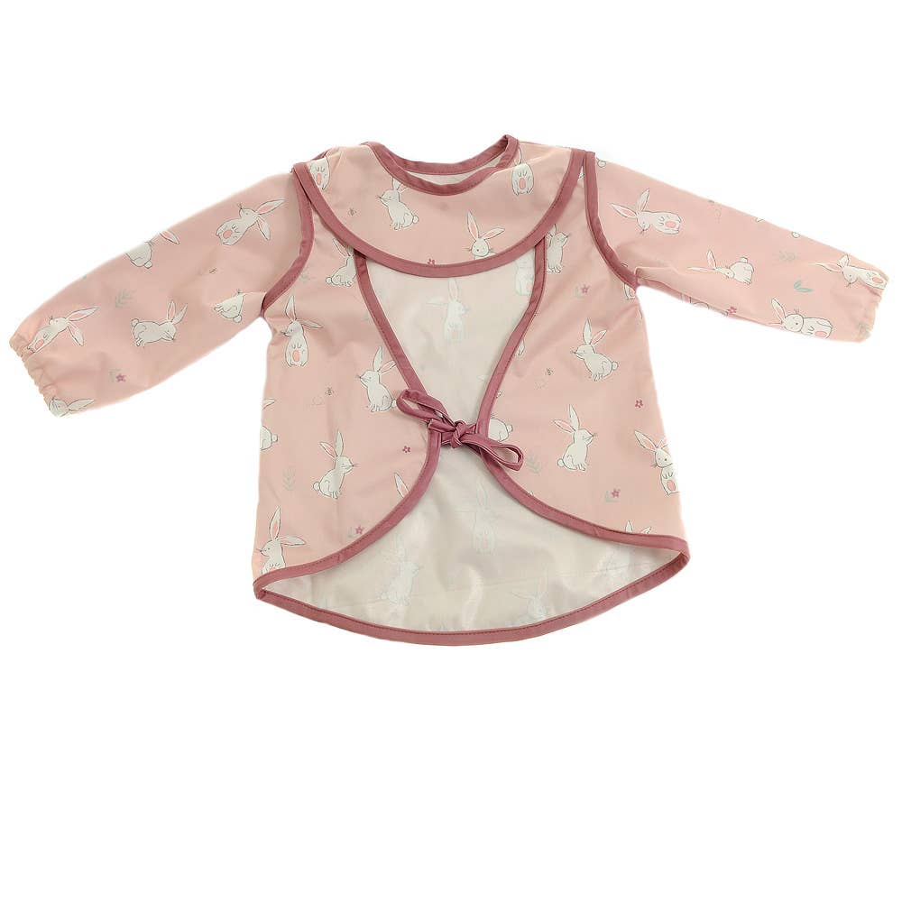 Coverall Feeding Bib Bunnies