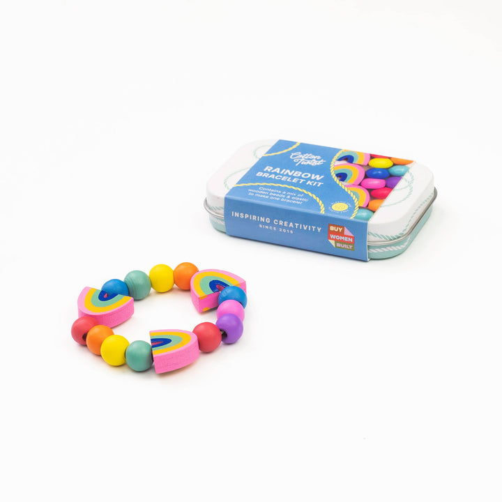 Cotton Twist rainbow bracelet making kit, image 9