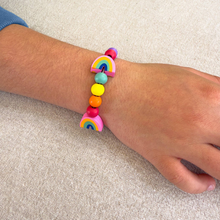 Cotton Twist rainbow bracelet making kit, image 5