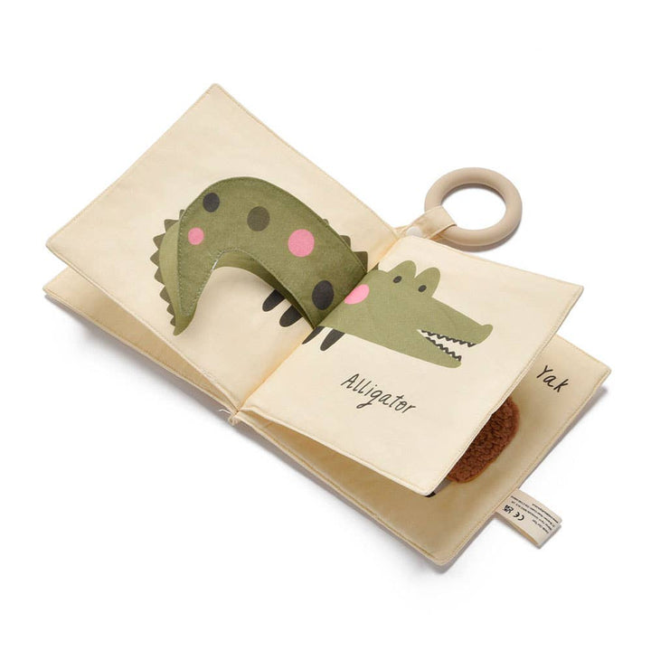 Baby Cloth Book - Animals