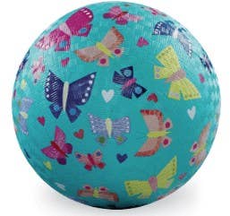 Crocodile Creek Butterfly Rainbow 7-inch playground ball