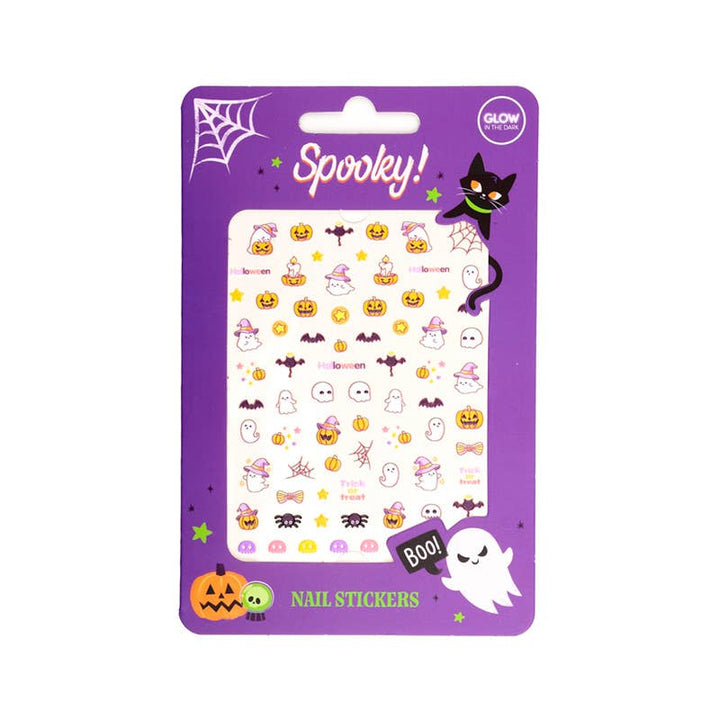 Spooky Halloween Self Adhesive Nail Stickers