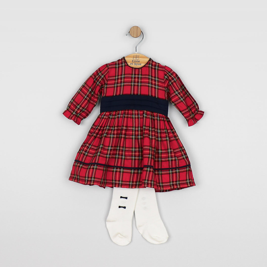 Carlina Tartan Party Dress