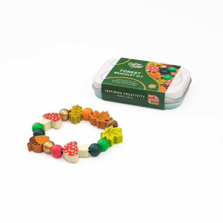 Cotton Twist forest bracelet making kit, image 9
