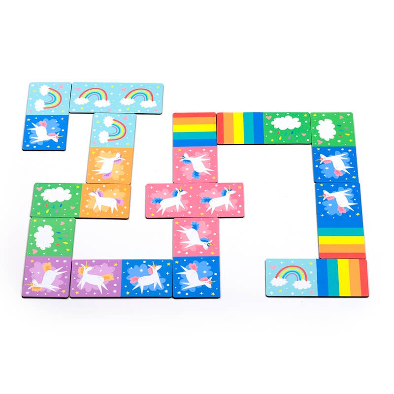 Unicorn Dominoes Set – Magical Game for Kids
