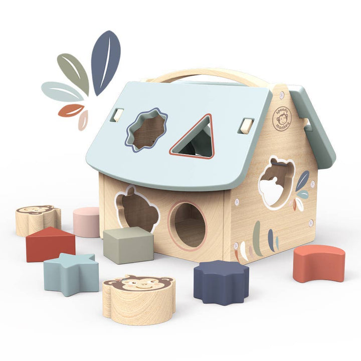 House Shape Sorter with 8 Blocks