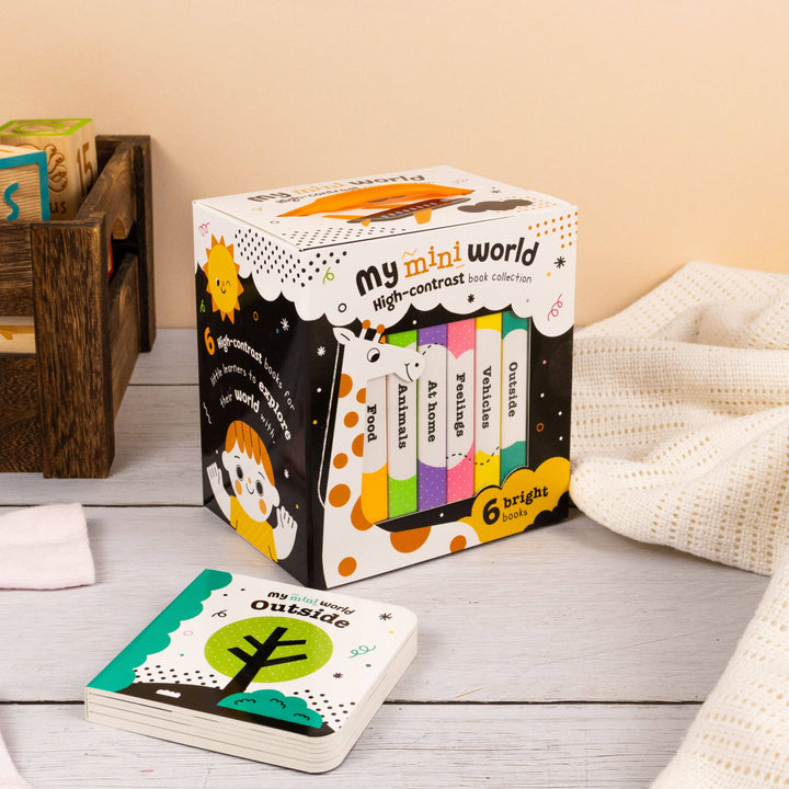 My Mini World board books - box packaging