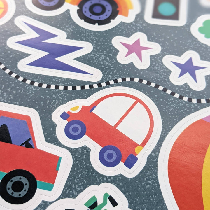 Big Sticker Book - Vehicles