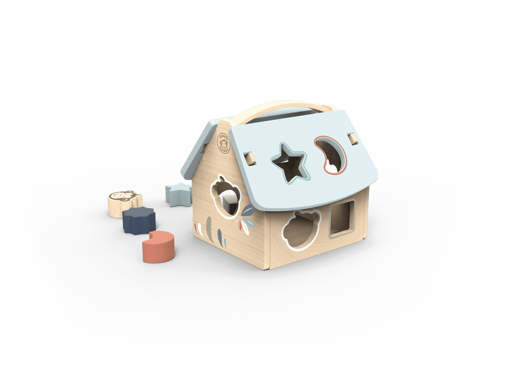 House Shape Sorter with 8 Blocks