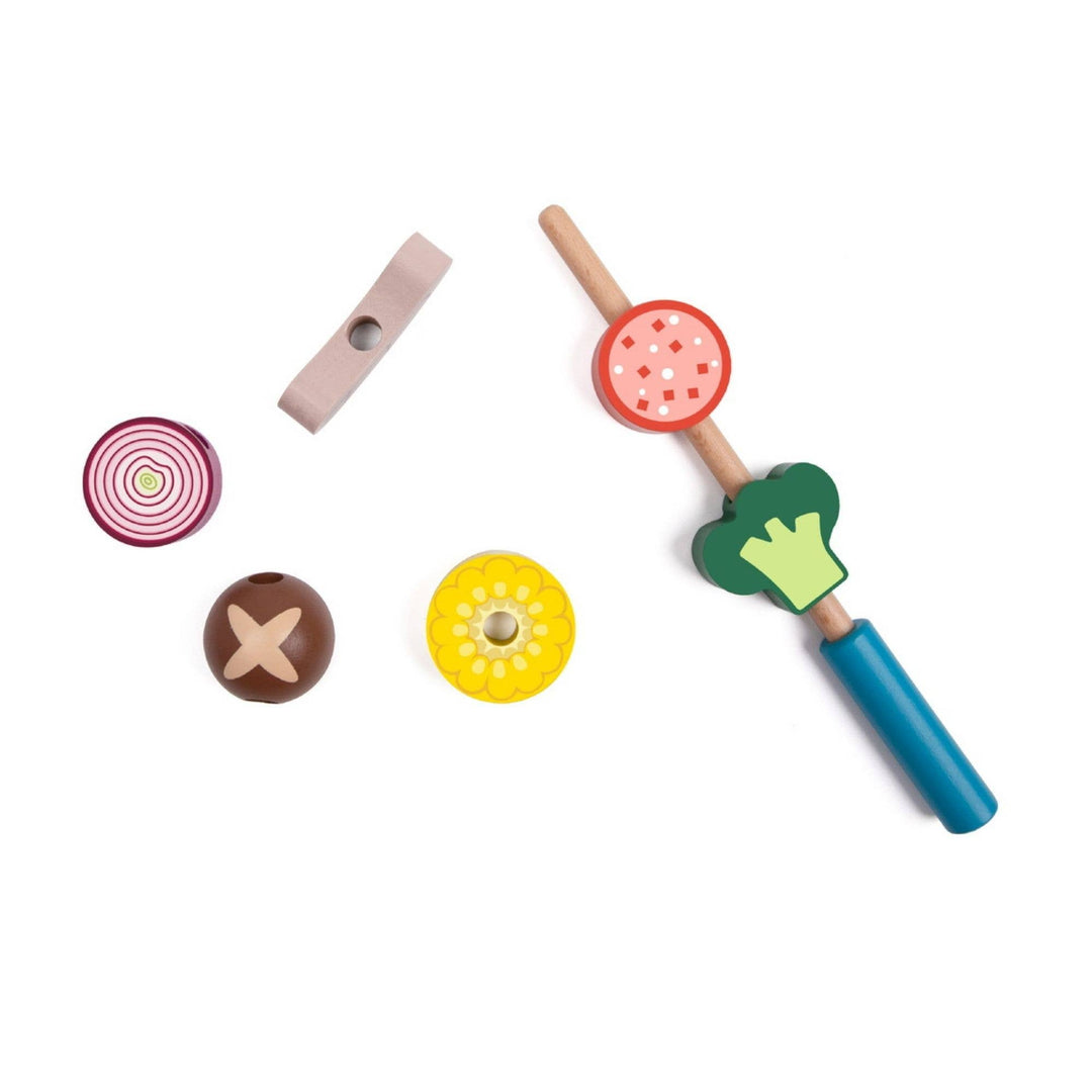 Classic World BBQ Puzzle Set  Montessori Wooden Learning Toy